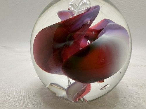 Jim karg paperweight rose - jim,